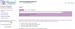 American & English Literature