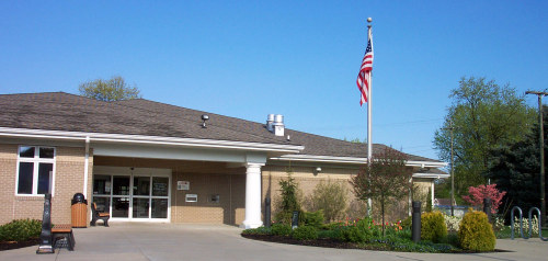 Main Entrance of the Minerva Public Library