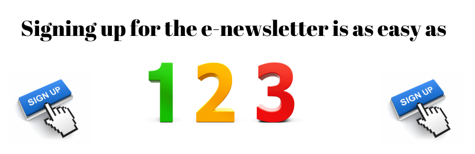 blue sign up buton, green number 1, yellow number 2 and red number 3