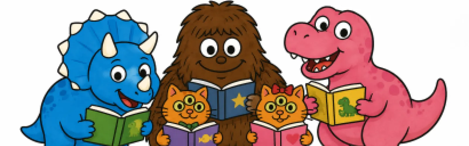 Minerva Monster & Friends Cartoon